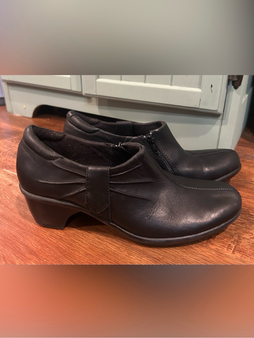 Clarks Black Maypearl Nala Ankle Bootie
